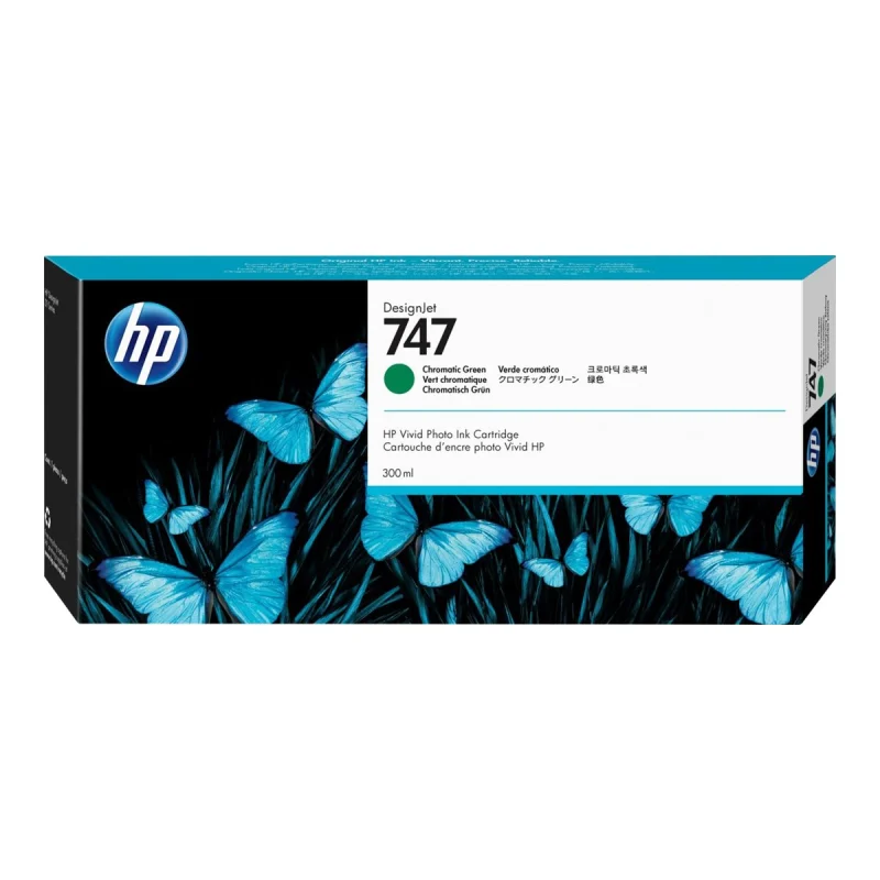 Bild von HP 747 / P2V84A Chromatic Green Ink - Tintenpatrone Chromatic green