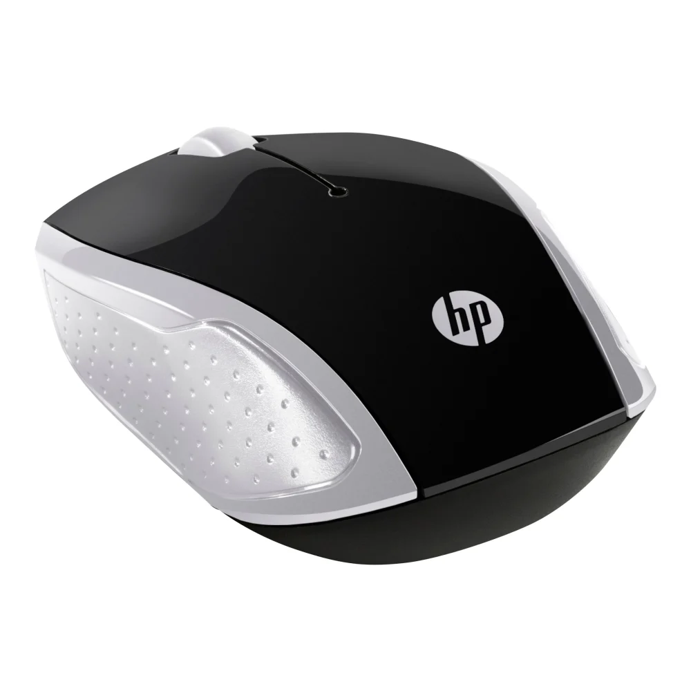 Bild von HP 200 Wireless Maus Pike Silver 2HU84AA kabellos USB-Empfänger
