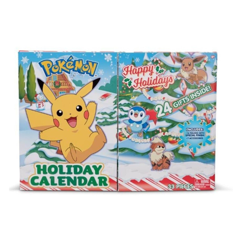 Bild von Jazwares Pokémon Adventskalender Holiday - Battle Figure Deluxe Adventskalender 2024