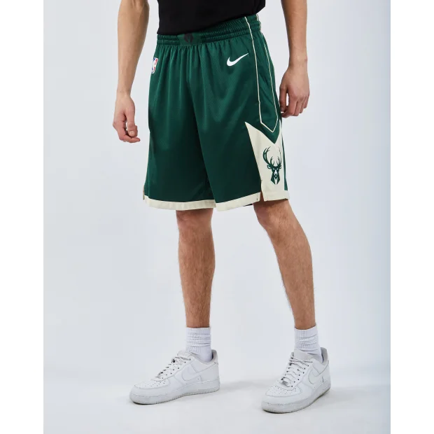 Bild von Nike Milwaukee Bucks Herren Kurze Hosen - Braun - Größe: S - Foot Locker