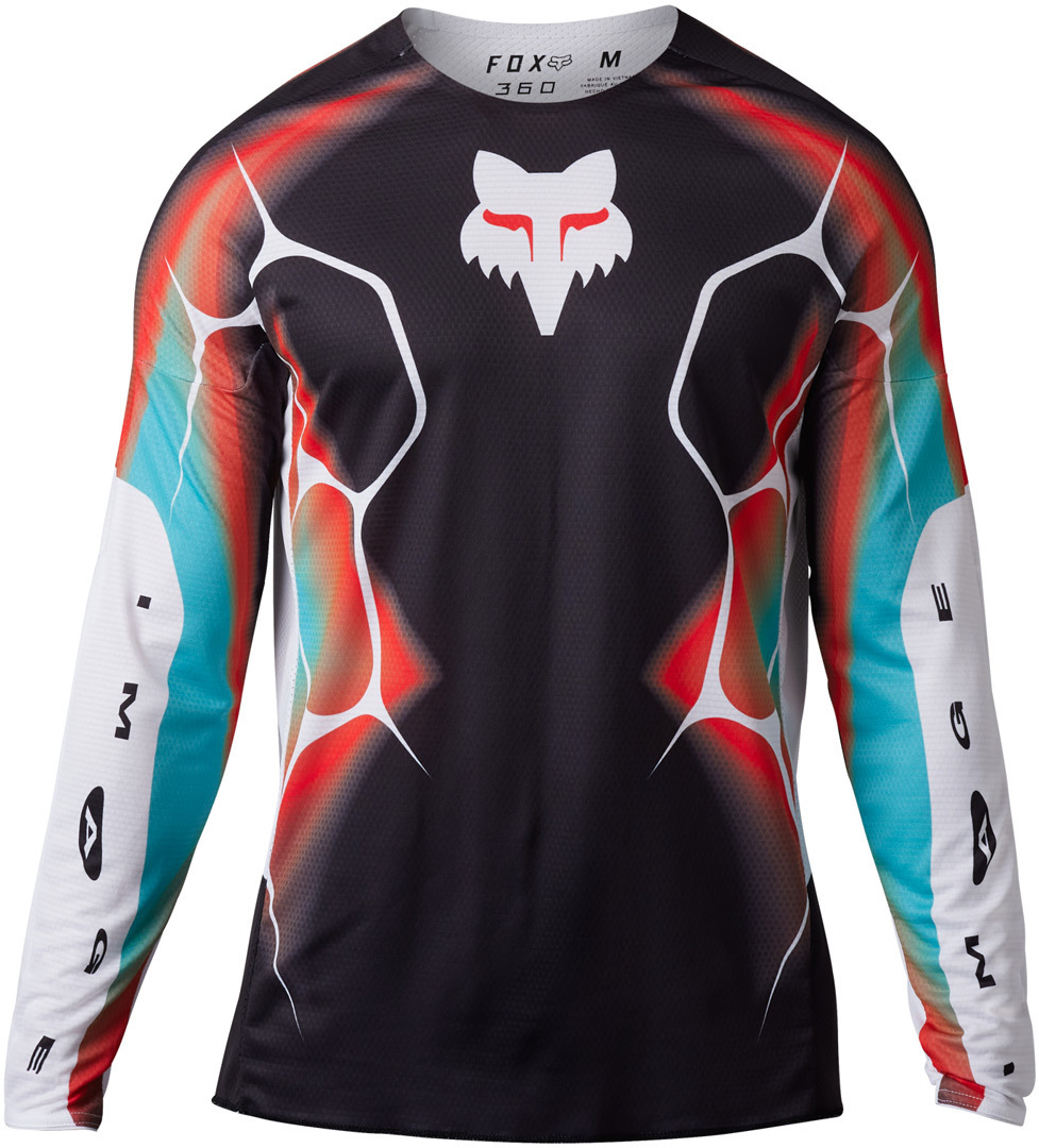 Bild von FOX 360 Syz Motocross Jersey, schwarz-weiss, Größe XL für Männer