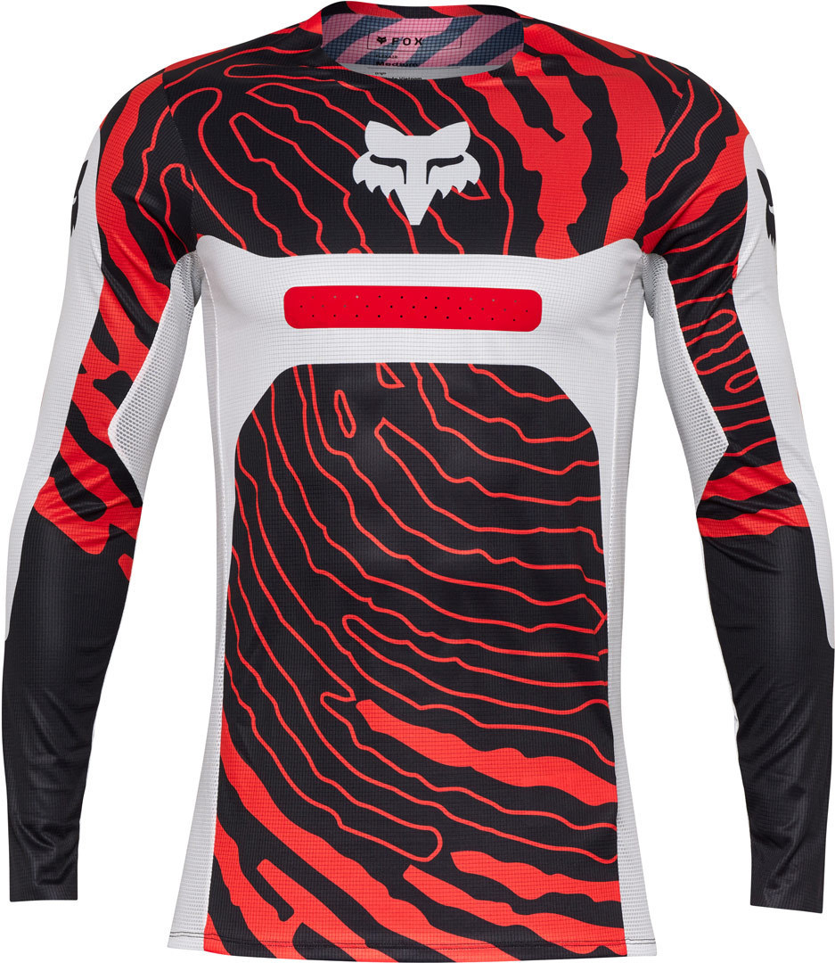 Bild von FOX Flexair Impression Motocross Jersey, weiss, Größe M für Männer