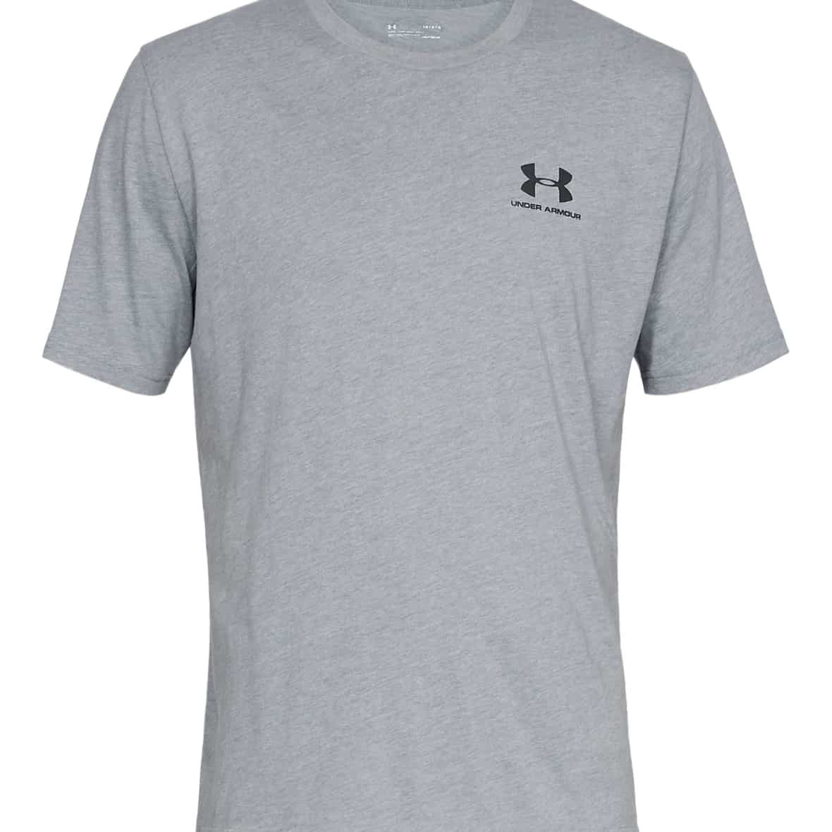 Bild von Under Armour Men's Sportstyle Left Chest Shortsleeve Steel Light Heather