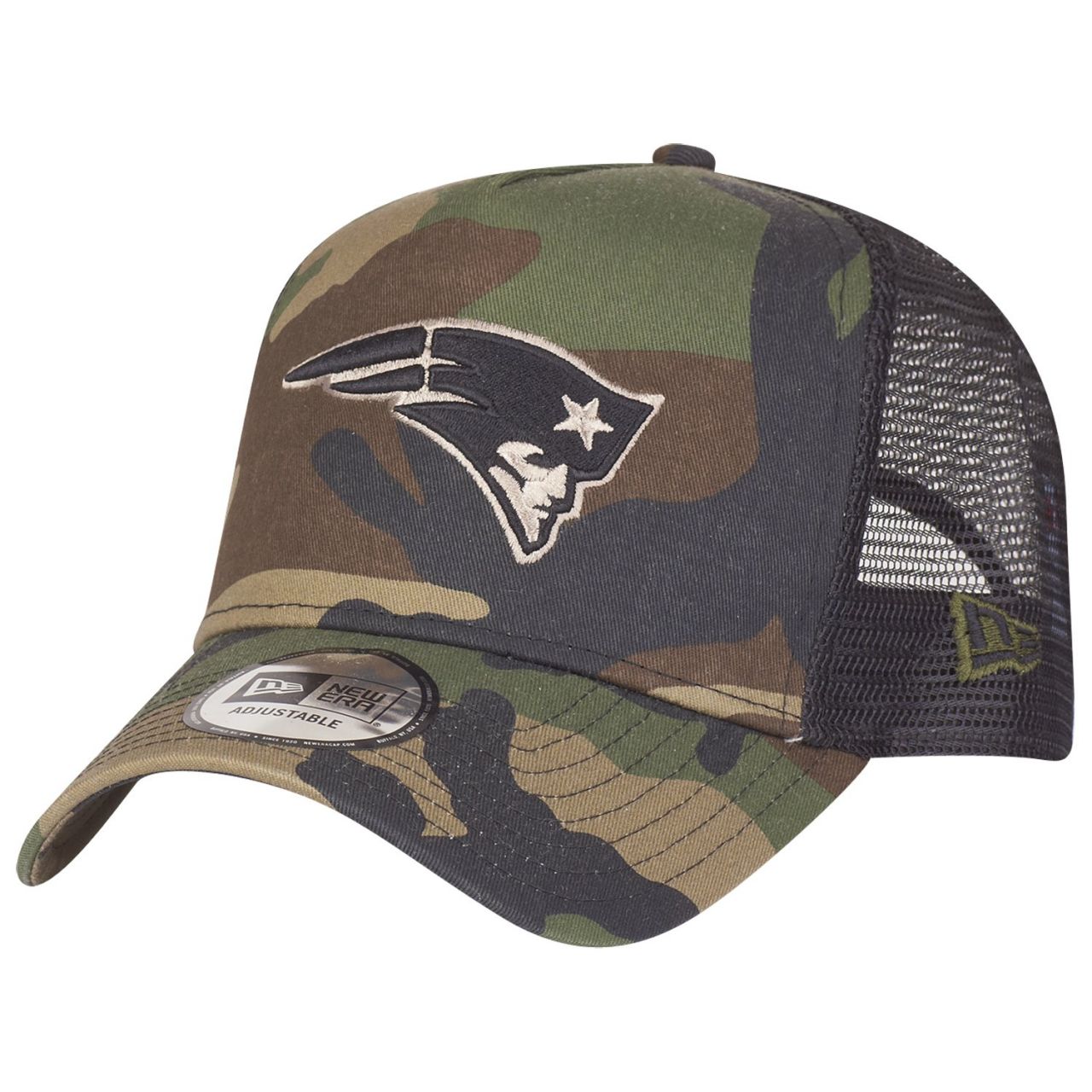 Bild von New Era, Herren, Cap, Trucker New England Patriots, Grün, (One Size)