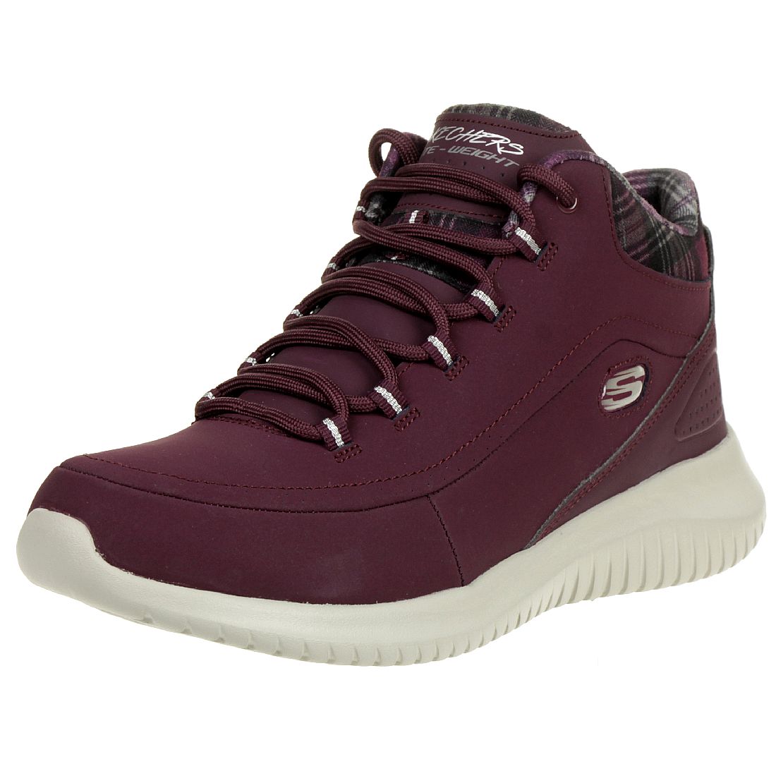 Bild von Skechers Ultra Flex Just Chill Damen Stiefel Air Cooled 12918 BURG