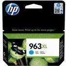 Bild von HP 963XL - 22.77 ml - Hohe Ergiebigkeit - Cyan - Original - Tintenpatrone - für Officejet Pro 9010, 9012, 9013, 9014, 9015, 9016, 9019/Premier, 9020, 9022, 9023, 9025