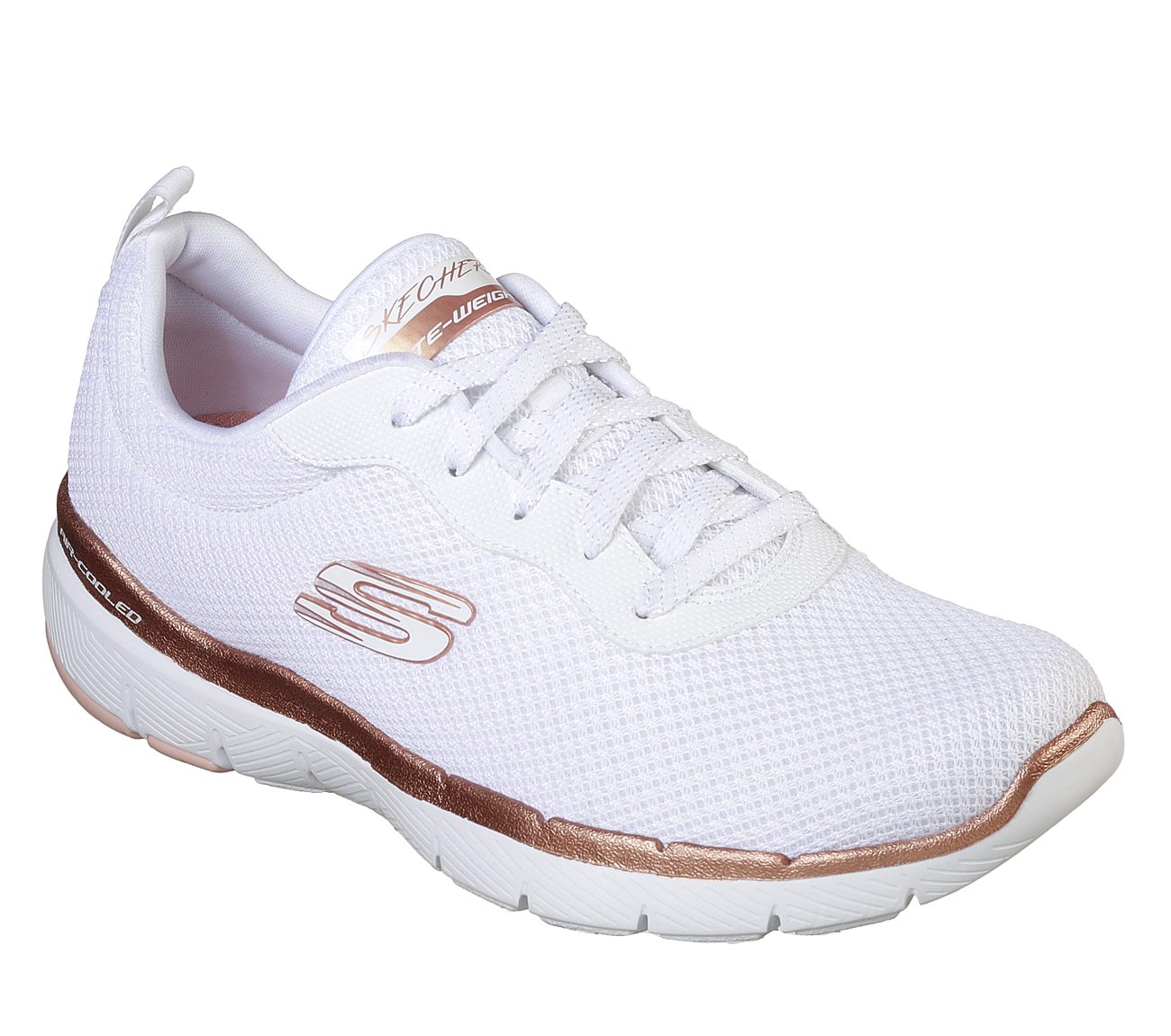 Bild von Skechers Sport Womens FLEX APPEAL 3.0 FIRST INSIGHT Sneakers Damen Schuhe Weiß
