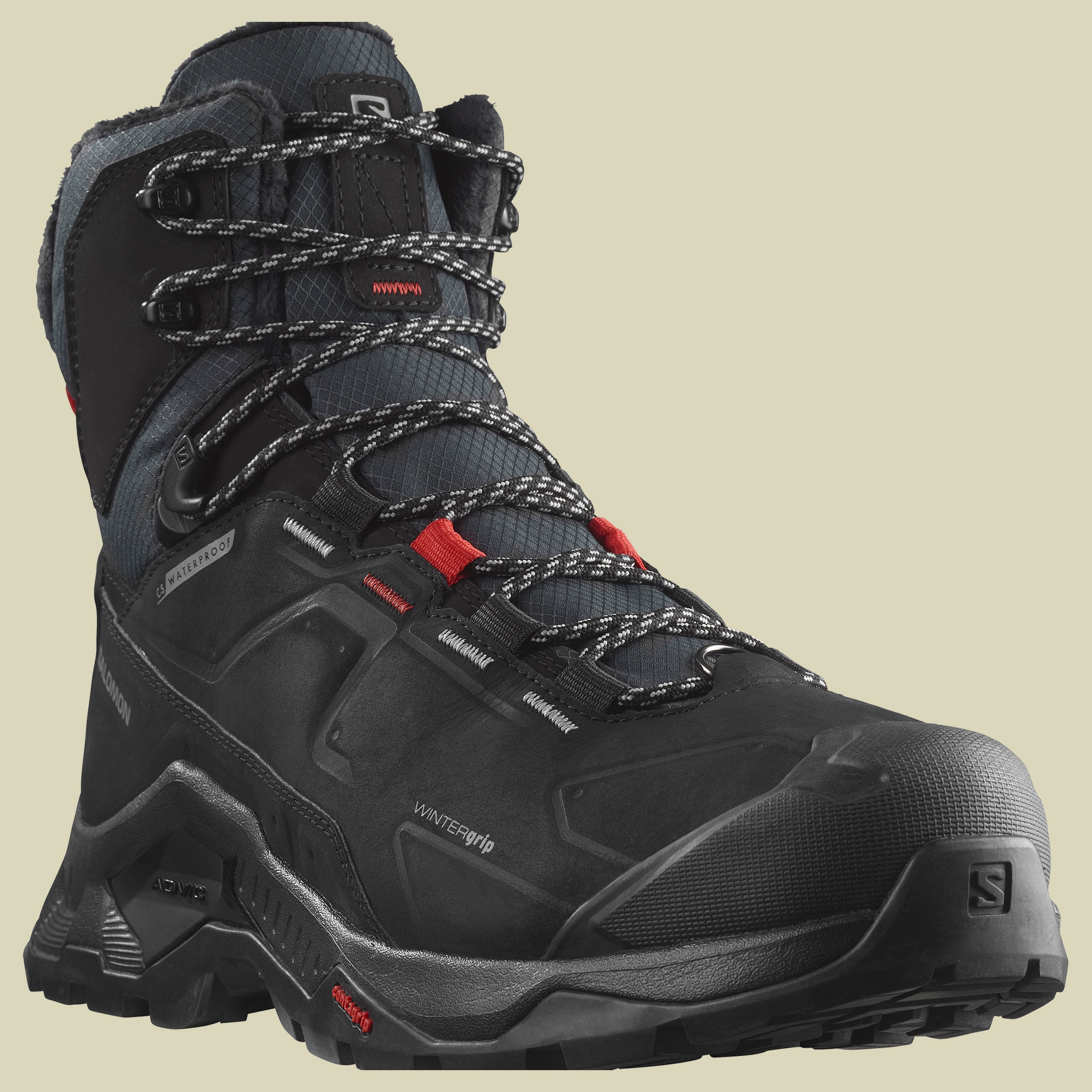 Bild von Salomon Herren Trekking Shoes, Schwarz (Black Goji Berry Monument), 44 2/3 EU