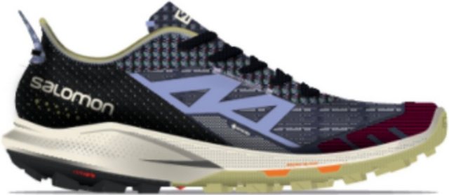Bild von Salomon SHOES OUTpulse GTX W Mood I/Le Mood Indigo/Leek Green/Easter Egg Wanderschuh