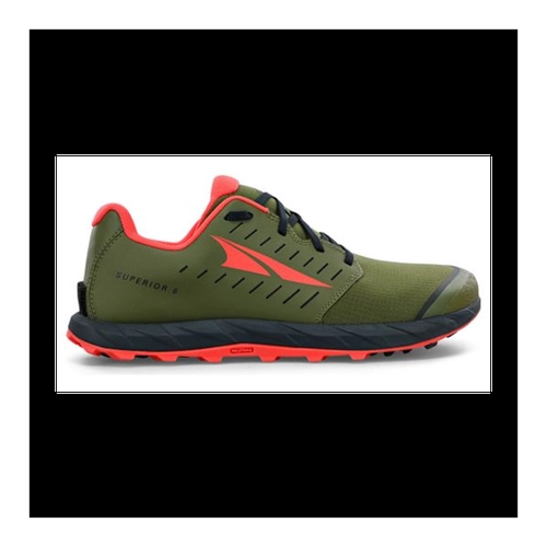 Bild von Altra Superior 5 Grün Orange Laufschuhe: Alles für Schnelligkeit und Vielseitigkeit