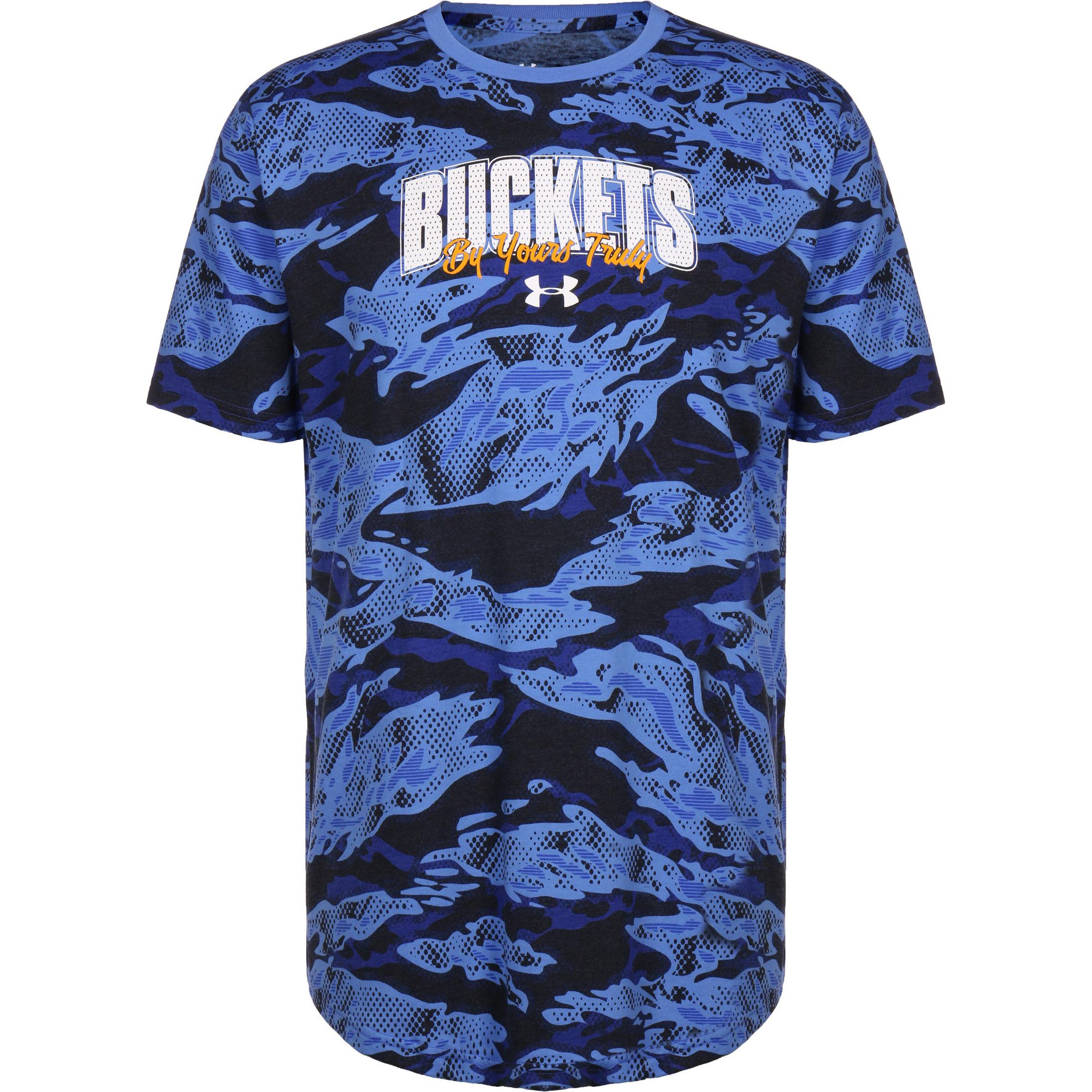 Bild von Under Armour, Herren, Sportshirt, Baseline Buckets Basketballshirt Herren (S), Blau, S