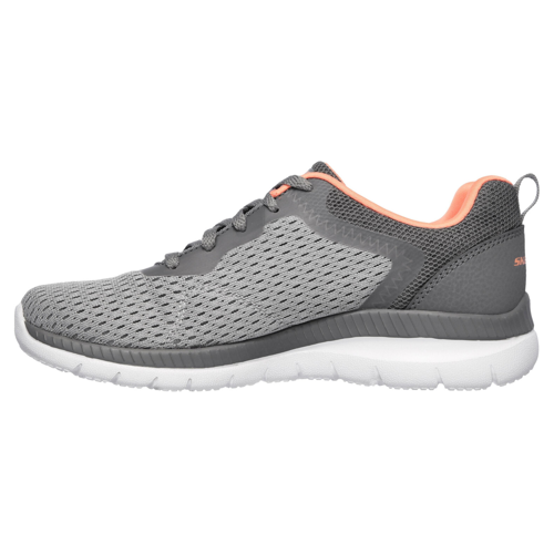 Bild von Skechers Bountiful Quick Path grey/coral - Ein leichter Begleiter für den Alltag