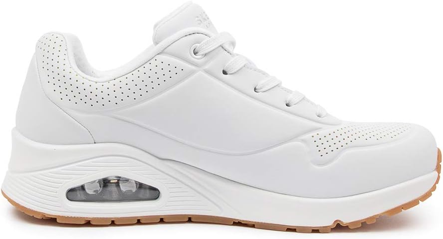 Bild von Skechers Uno - Stand on Air Wedgesneaker, Freizeitschuh, Halbschuh, Schnürschuh mit feiner Perforation