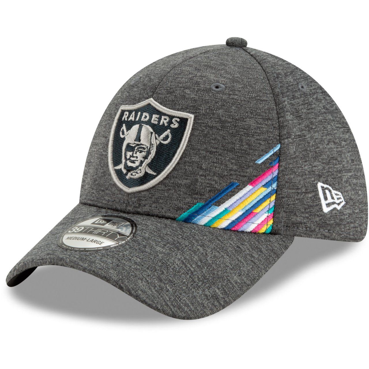 Bild von New Era, Herren, Cap, 39Thirty Stretchfit Crucial Catch NFL Teams, Grau, (M)