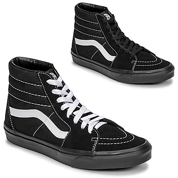 Bild von vans sk8 hi schuhe schwarz   weis