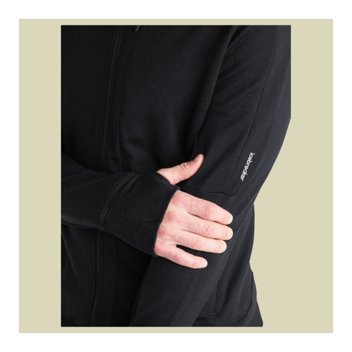 Bild von Merino 260 Quantum IV LS Zip Hoodie Men XL schwarz - black