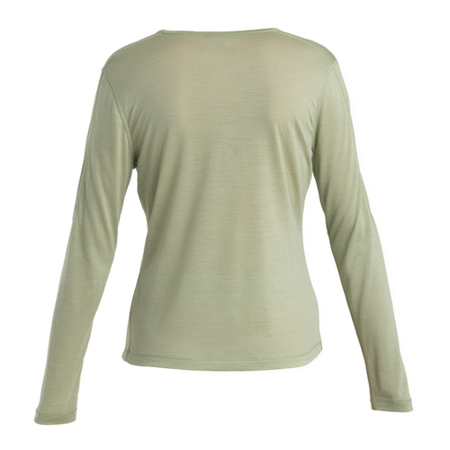 Bild von Icebreaker Damen ZoneKnit Energy Wind Longsleeve – Atmungsaktives Funktionsshirt für aktive Sportler