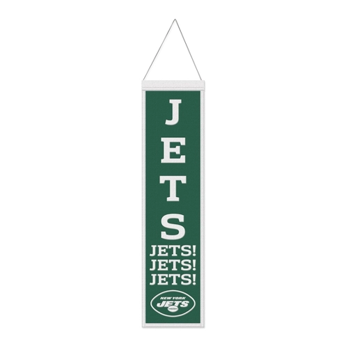 Bild von WinCraft New York Jets SLOGAN Wool Banner 80x20cm – Ein Must-Have für Football-Fans