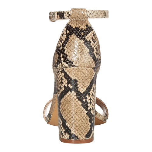 Bild von The Drop Rebecca Riemensandalen mit hohem Blockabsatz in Schwarz
