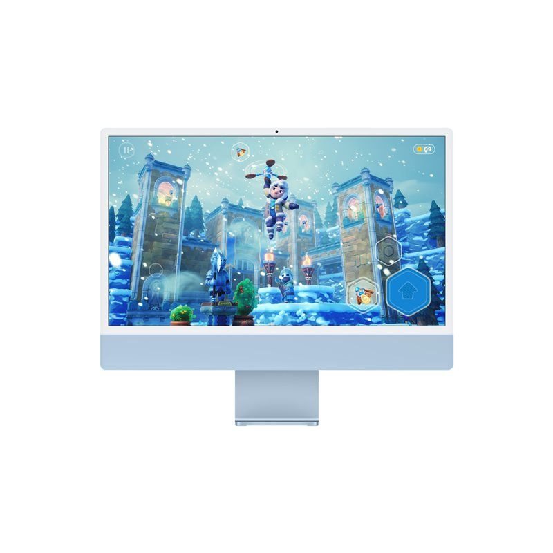 Bild von iMac 24 Zoll blau, 2021, Apple M1 8C7G, 8GB, 256GB SSD