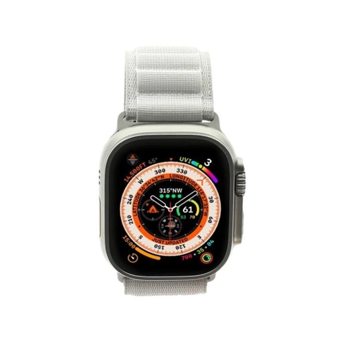 Bild von Apple Watch Ultra Titangehäuse 49mm Alpine Loop polarstern M (GPS + Cellular)