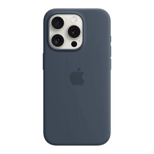 Bild von Apple Silikon Case iPhone 15 Pro | Sturmblau