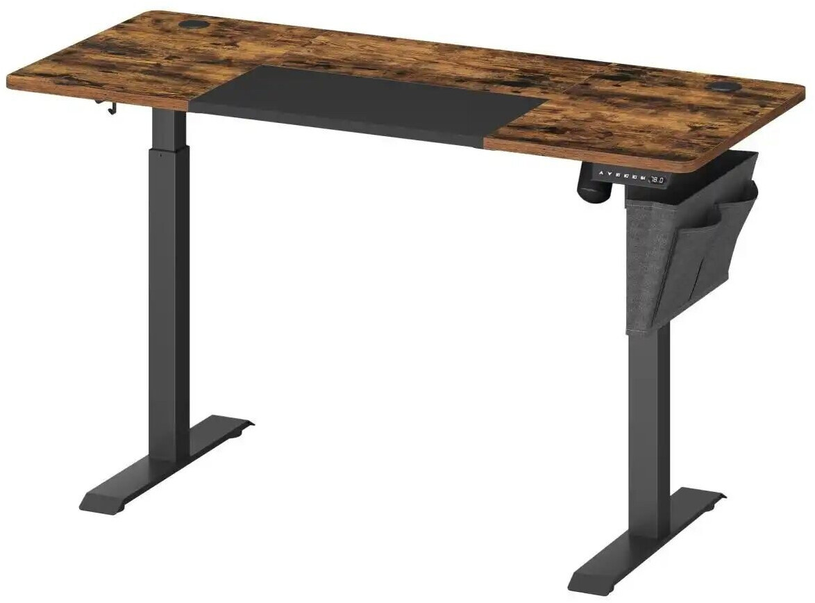 Bild von Songmics Schreibtisch 120/140x60x72-120cm vintage (LSD016)