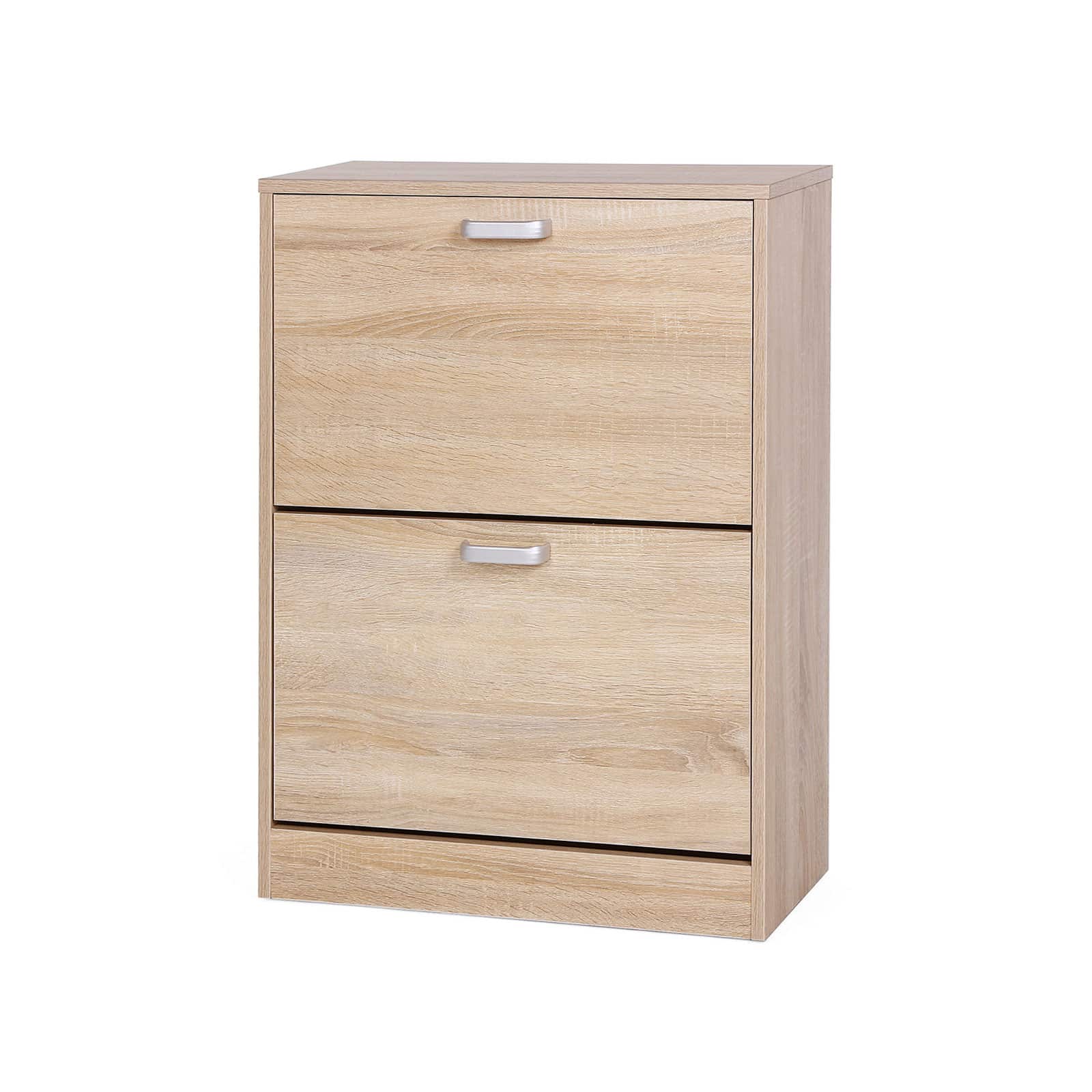 Bild von Schuhschrank 2 Klappen Holzoptik