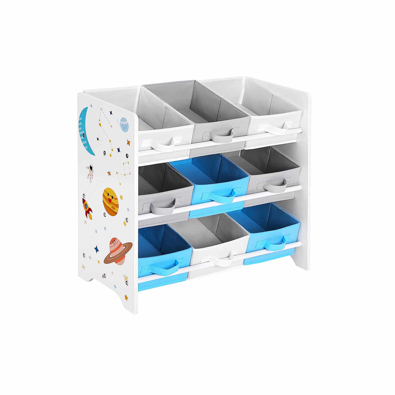 Bild von SONGMICS Aufbewahrungsbox Kinderzimmerregal, mit 9 Aufbewahrungsboxen