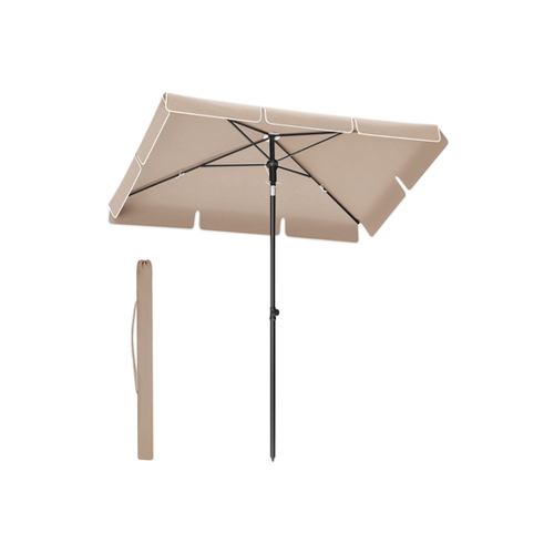 Bild von Sonnenschirm 230 x 150 cm - Ideal für Balkon und Terrasse