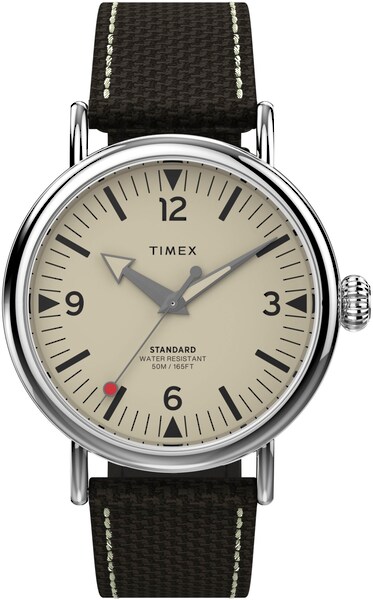 Bild von Timex Quarzuhr »WATERBURY STANDARD«, Armbanduhr, Herrenuhr, Leuchtzeiger, Mineralglas, analog