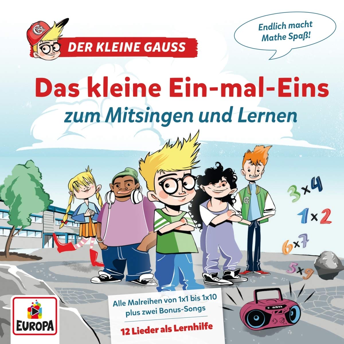 Bild von Europa Fm Das kleine Ein-mal-Eins zum Mitsingen und Lernen - alle Malreihen von 1x1 bis 1x10