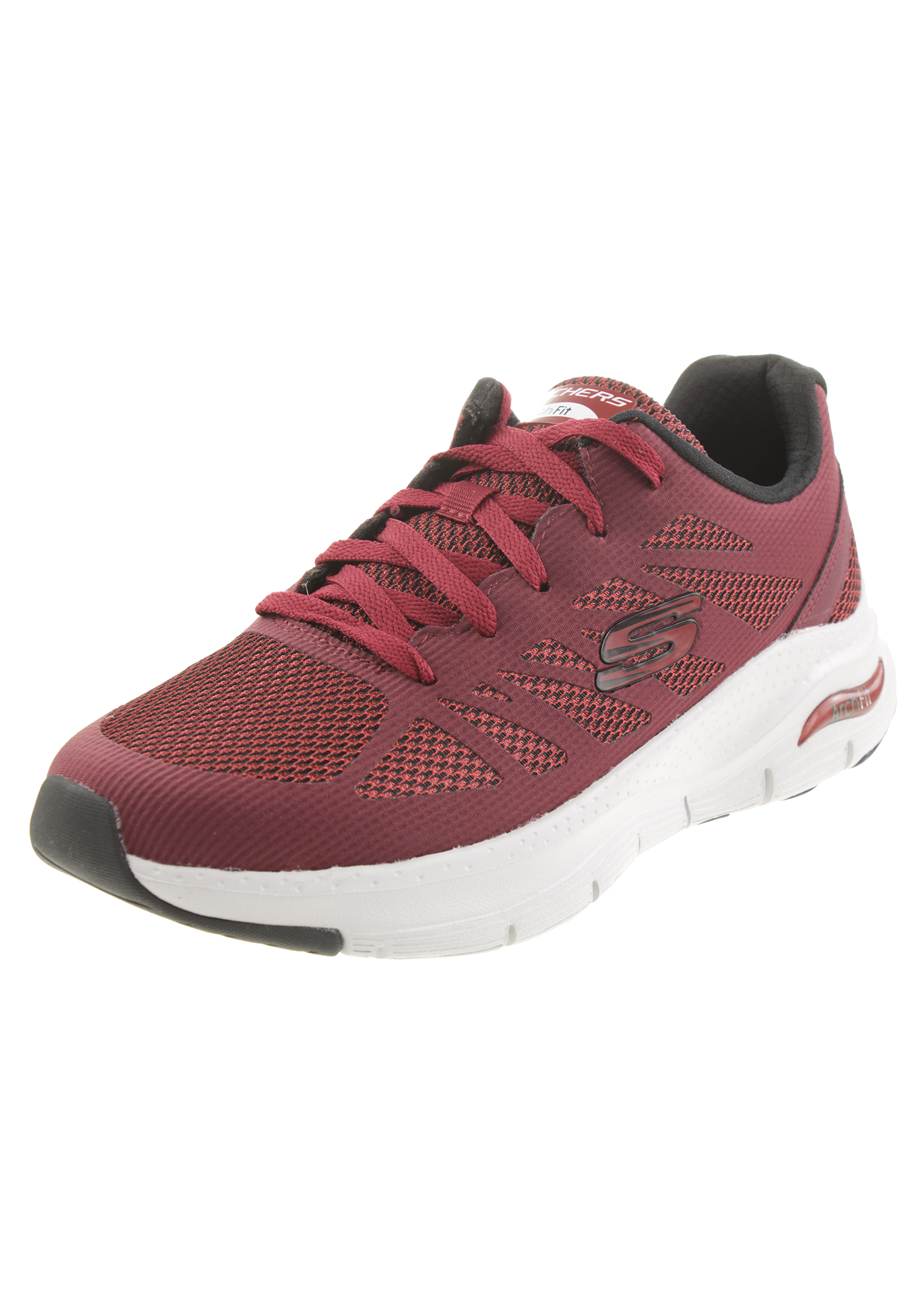 Bild von Skechers Herren Arch-Fit CHARGE BACK Sneakers Sportschuhe 232042 BURG rot