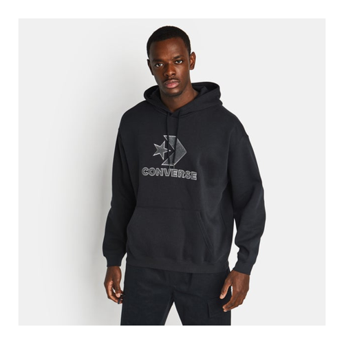 Bild von Converse Lrg Logo Star Herren Kapuzenpullover - Schwarz