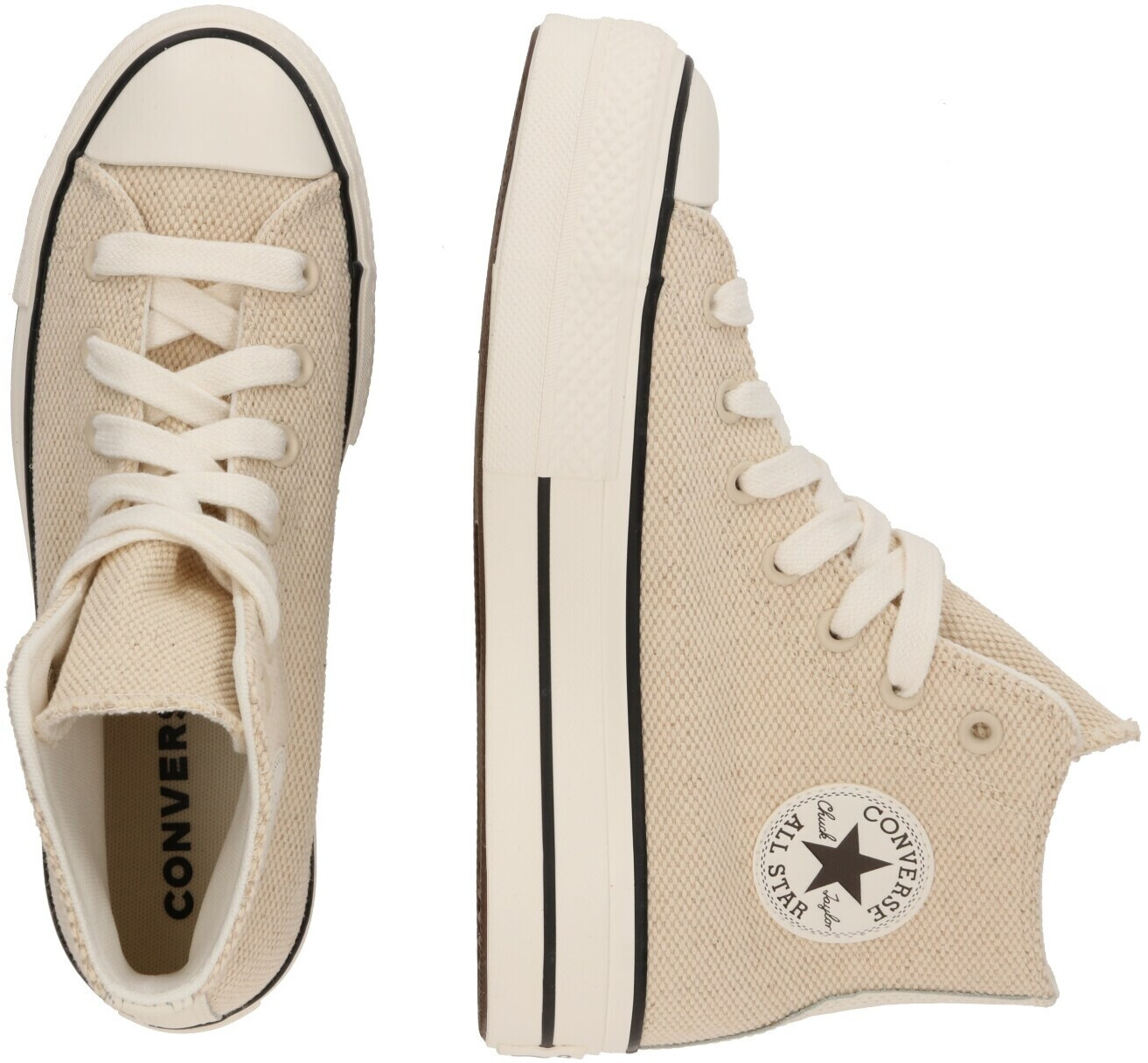 Bild von Converse Chuck Taylor All Lift Canvas& Leather Women beige