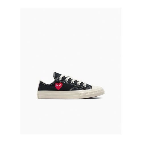 Bild von PLAY Comme des Garçons Single Heart Chuck 70 Black – Der perfekte Kinder-Schuh