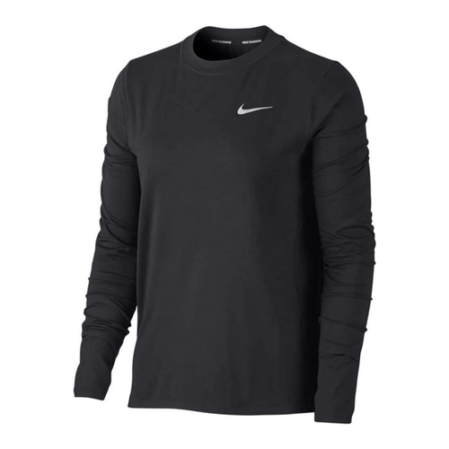 Bild von Nike Element Longsleeve Damen in schwarz