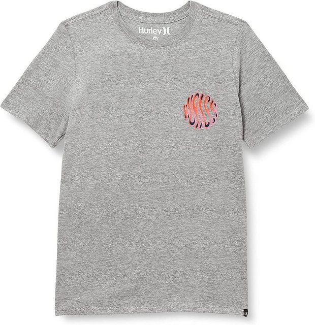 Bild von Hurley Jungen B Fontez Ss T-Shirt, Dunkelgrau-meliert, L (13 Jahre)