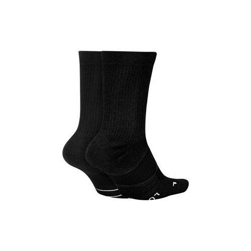 Bild von Nike Multiplier Crew Sportsocken 2er Pack in schwarz, Größe: 42-46