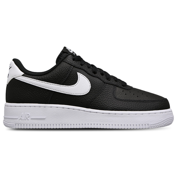 Bild von Nike Air Force Herren Schuhe - Schwarz - Größe: 44.5 - Leder - Foot Locker