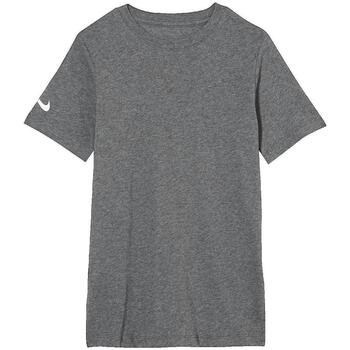 Bild von NIKE Park 20 Freizeit T-Shirt Kinder charcoal heathr/white S (128-137 cm)