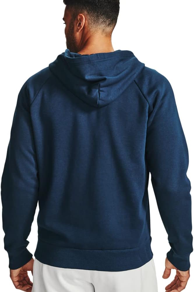 Bild von Under Armour Herren Rival Fleece Sweatjacke, sportliche Kapuzenjacke mit loser Passform, bequeme und warme Fleecejacke für Männer