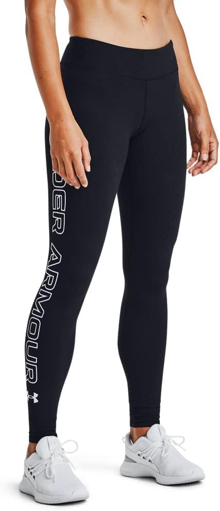 Bild von Under Armour Women UA Favorite Leggings mit Markenschriftzug (1356403-001) schwarz