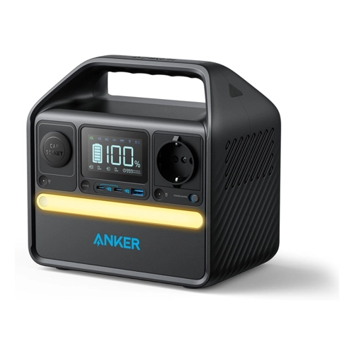 Bild von Anker 522 - Tragbare Powerstation mit 320Wh | 300W - Schwarz