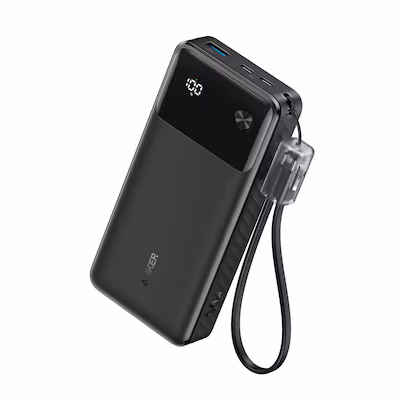Bild von Anker Schnellladegerät Powerbank 20.000mAh Schwarz (20000 mAh, 30 W), Powerbank, Schwarz