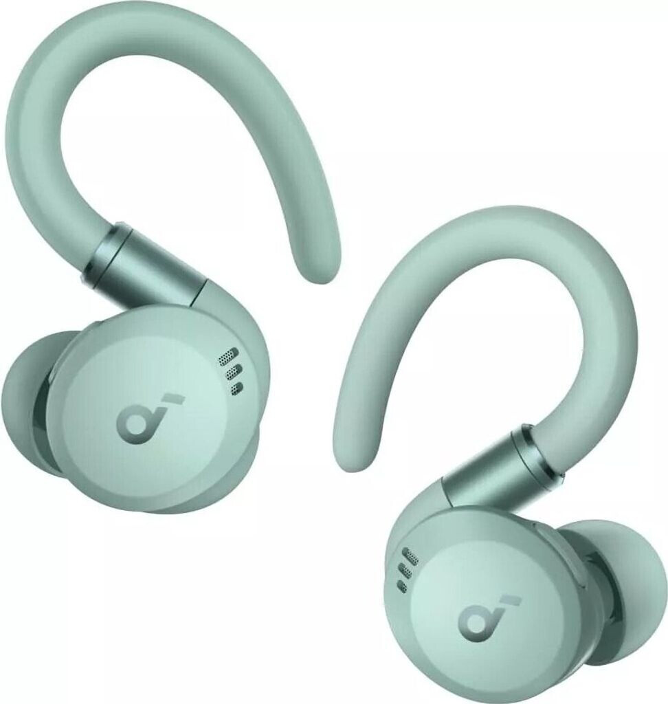 Bild von soundcore von Anker Sport X20, kabellose Workout Kopfhörer, drehbare und ausziehbare Ohrhaken, Geräuschunterdrückung, tiefer Bass, IP68 wasserdicht, schweißfest, staubdicht, 48h Play, Sport Kopfhörer