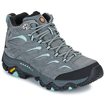 Bild von MERRELL® Trekkingschuhe "Moab 3 Mid GTX", Leder, wasserdicht, für Damen, grau, 39