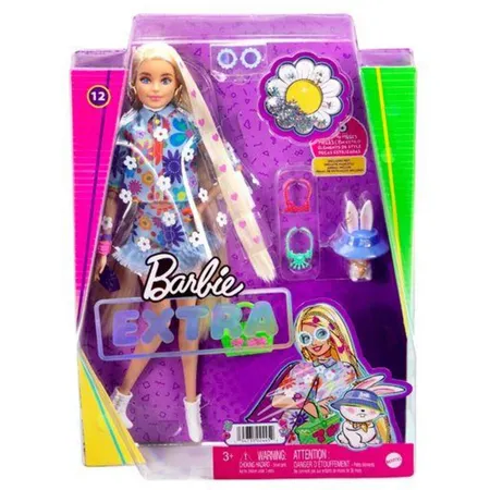 Bild von Barbie Extra Puppe Flower Power, Anziehpuppe, Modepuppe