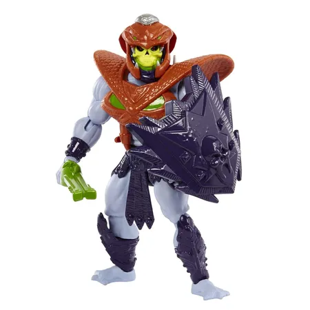 Bild von Mattel® Actionfigur MOTU Origins Snake Men Snake Armor Skeletor Actionfigur US Karte