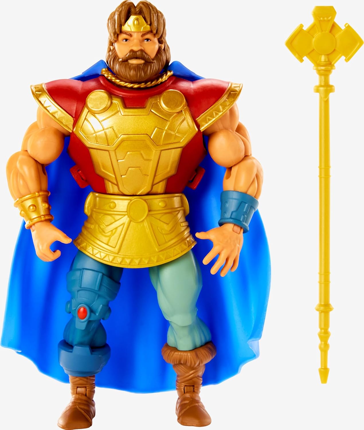 Bild von Masters of the Universe Origins Action-Figur und Zubehör, Rise of Snake Men King Rando und Mini-Comic, 14 cm